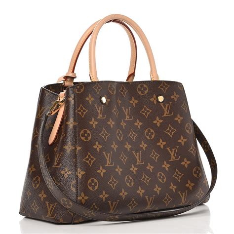 LOUIS VUITTON Monogram Montaigne MM Bag Handbag 